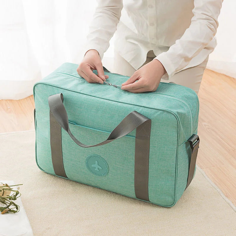 Cosyde High Folding Travel Bags Duffle Bag Portable Luggage Storage