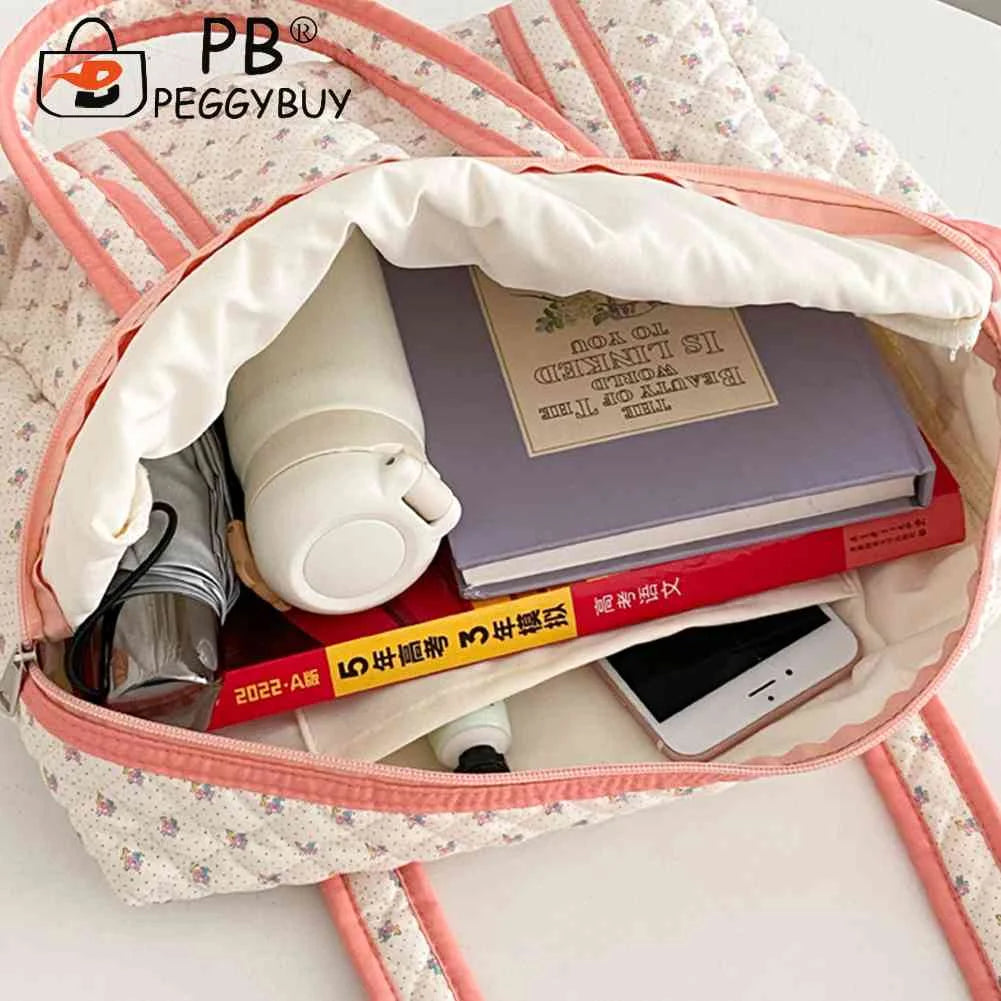 Soft Cotton Hand Luggage Bag for Women
