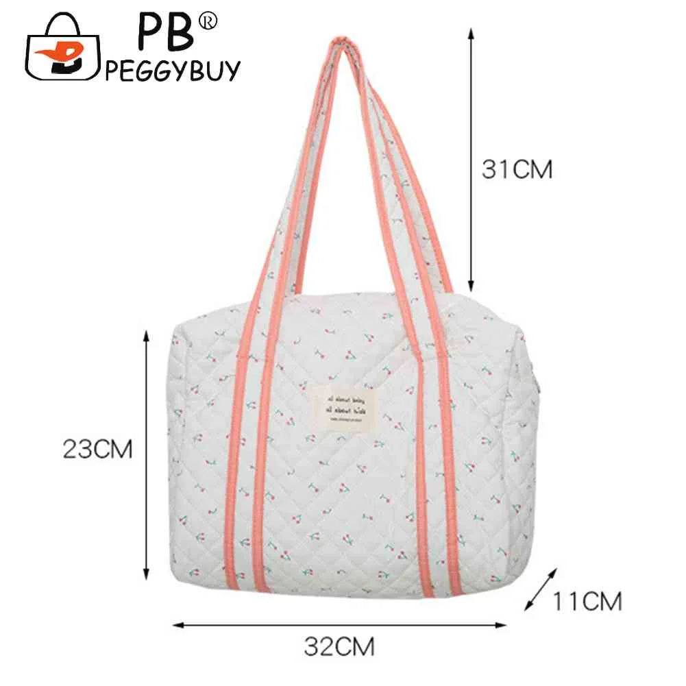 Soft Cotton Hand Luggage Bag for Women