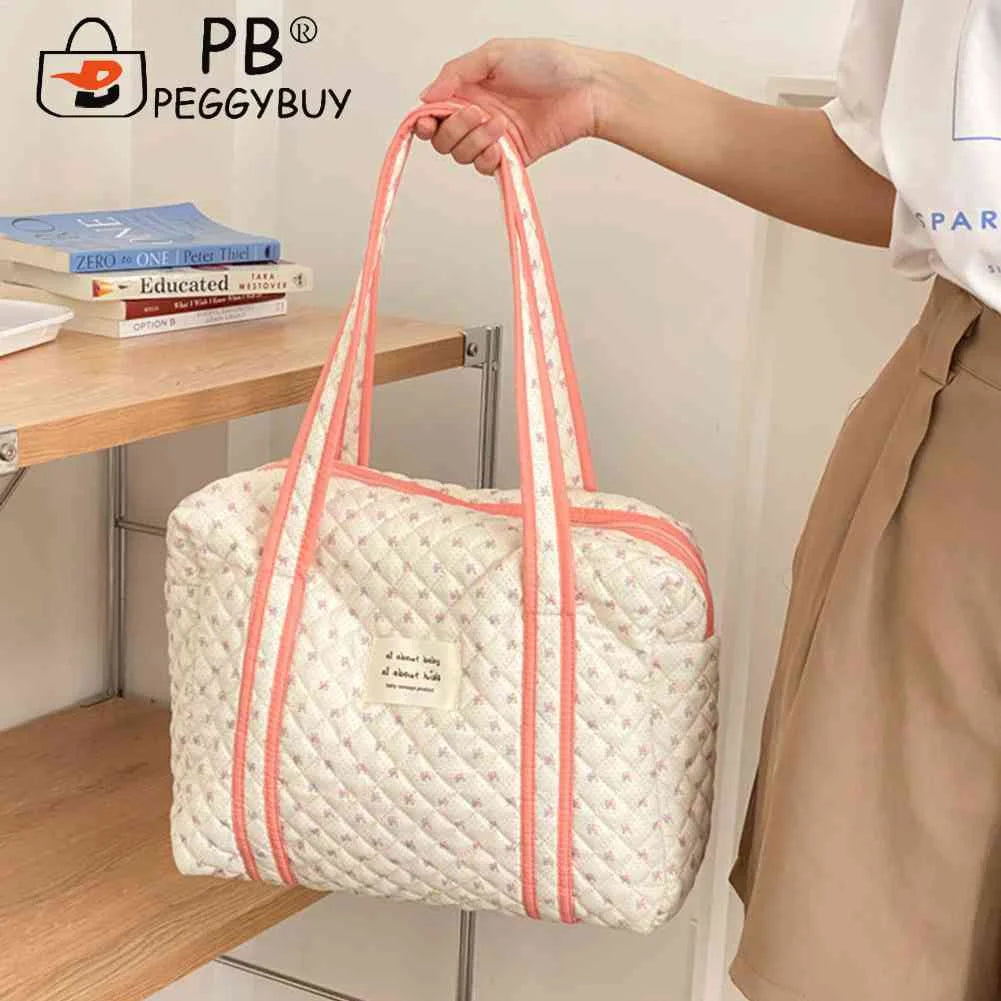 Soft Cotton Hand Luggage Bag for Women