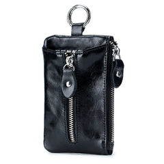 Cow Leather Key Holder Bag Organizer Car Key Case Pouch Wallet