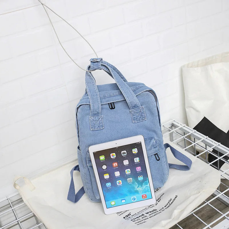 Cowboy College Style Women Backpack