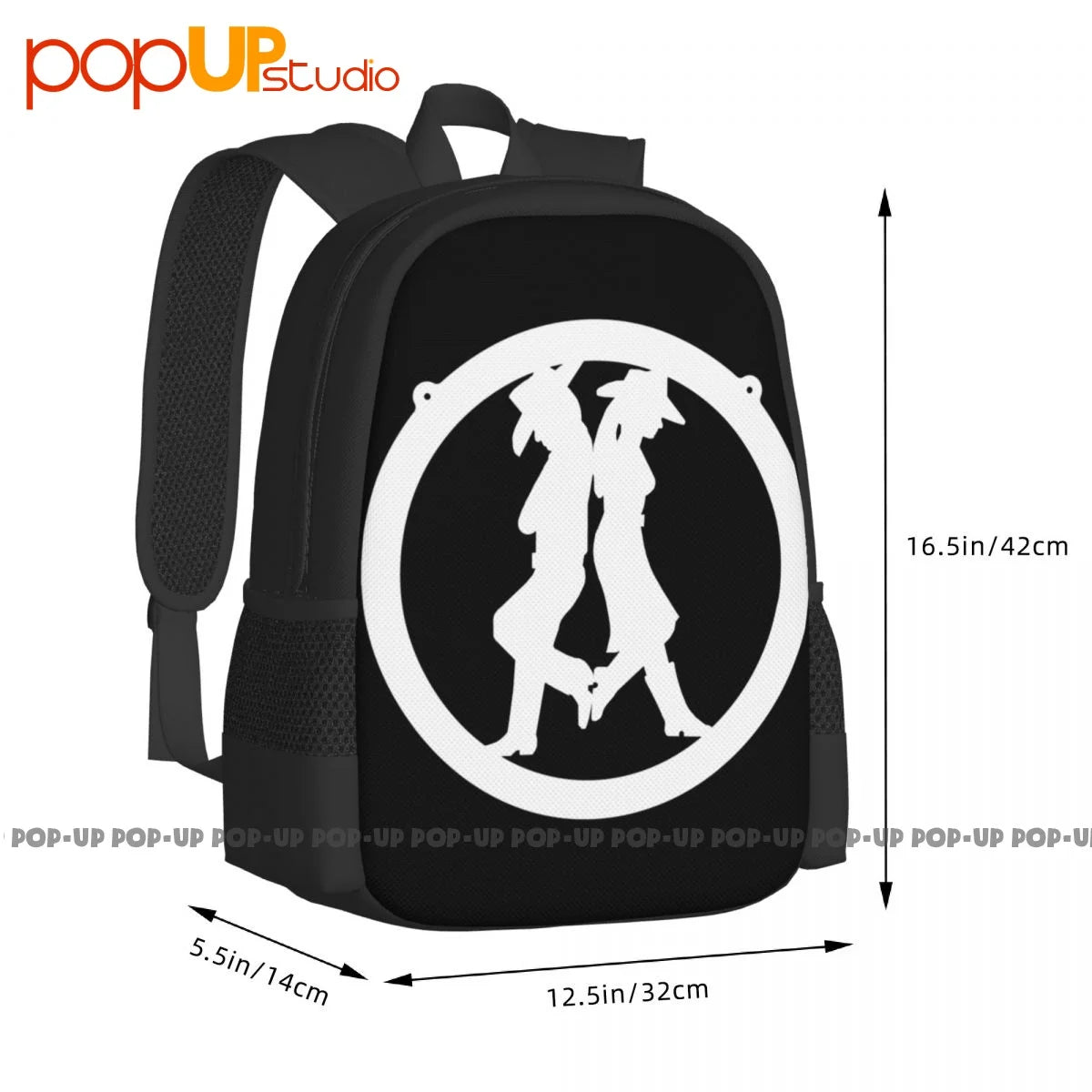 Cowboy Cowgirl Western Line Dance Backpack Large Capacity Style 3D Printing