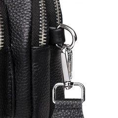 Cowhide Women's Leather Backpack Soft Leather Messenger Bag