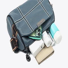 Cowhide Women's Bag Summer Leather Soft Leather Single Bag Soft Messenger Bag