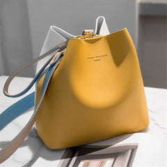 Color-Contrasted Shoulder Bag Woman?s Composite Bag Lady?s Messenger Bag