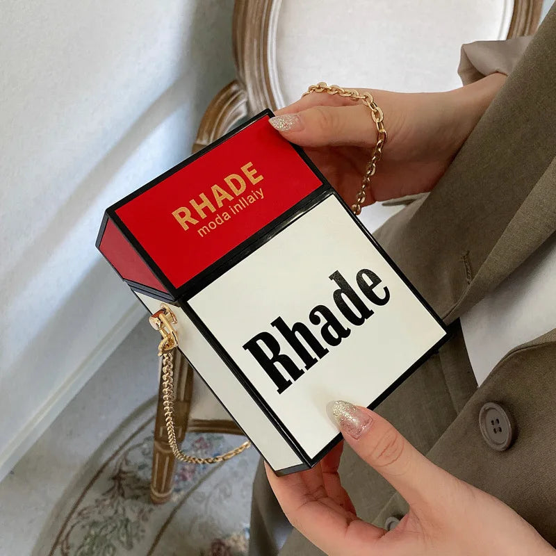 Funny Cigarette Case Shoulder Bag Crossbody Purse for Women