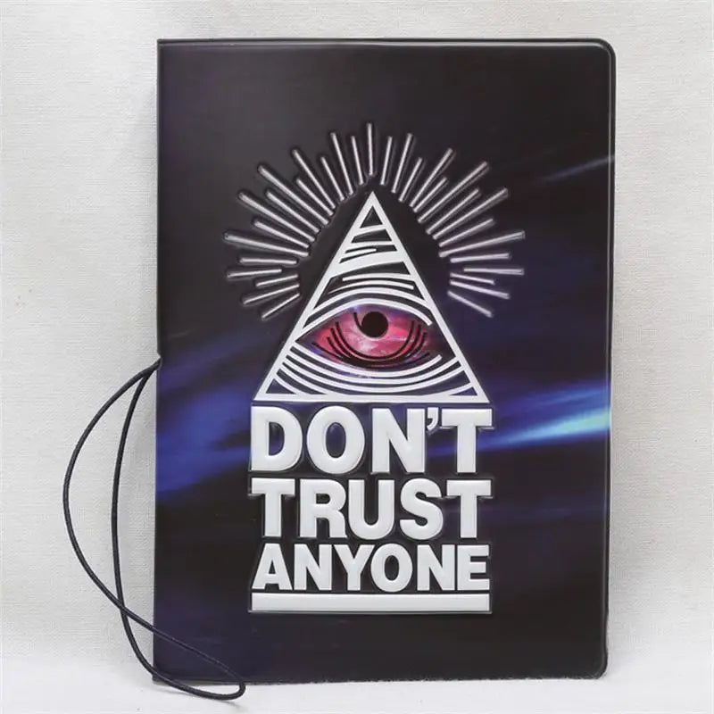 Travel Passport Cover PVC Wallet Bag Men Women ID Holder