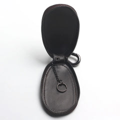 Crocodile Head Leather Car Key Wallet Holder Zipper Case Bag