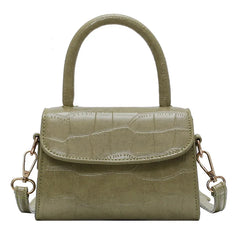 Crocodile PU Leather Shoulder Handbag Crossbody Bag