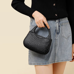 Crocodile Pattern PU Leather Women Handbags High Small Women's Shoulder Bags