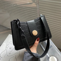 Stylish Crocodile Shoulder Bag for Women