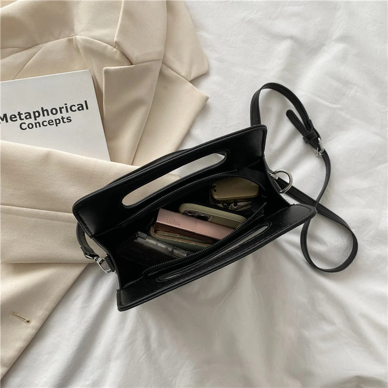 Fluorescence Caution Letters Sign Crossbody Bag for Women