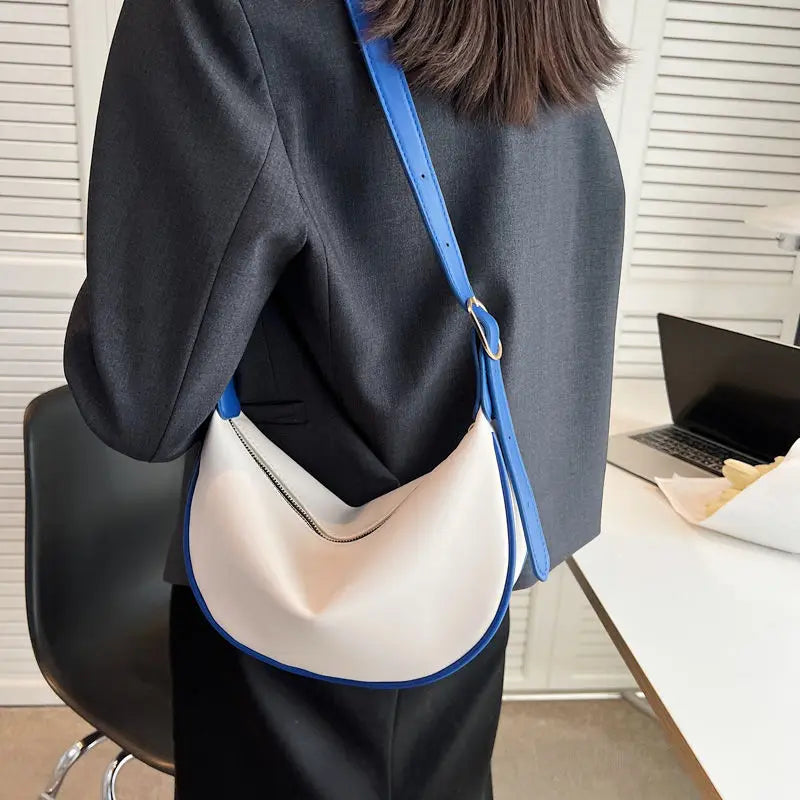 Women's Soft Leather Crossbody Chest Bag Small Handbags
