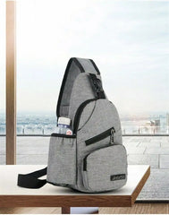 Waterproof Crossbody Bag Small Chest Pack Sport Shoulder Sling Backpack