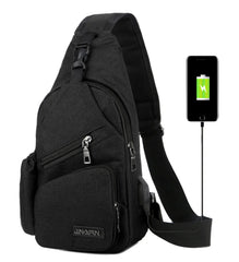 Waterproof Crossbody Bag Small Chest Pack Sport Shoulder Sling Backpack