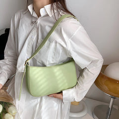 Women's PU Leather Crossbody Shoulder Bag Casual Hobo Satchel