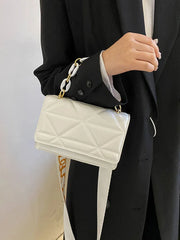 Crossbody Bag for Women Solid Shoulder Bag Tote Pu Leather Small Handbag