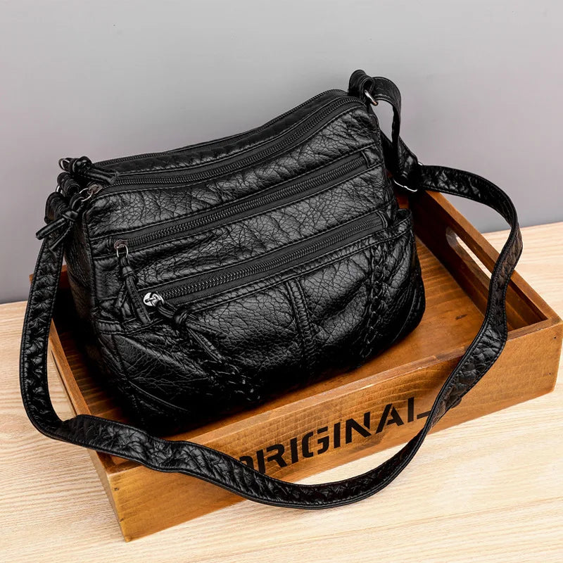 Chic Half Moon Crossbody Bag for Women