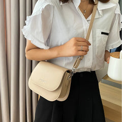 Solid Wild Flap Shoulder Bag Crossbody for Women Small Handbags