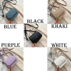 Solid Wild Flap Shoulder Bag Crossbody for Women Small Handbags