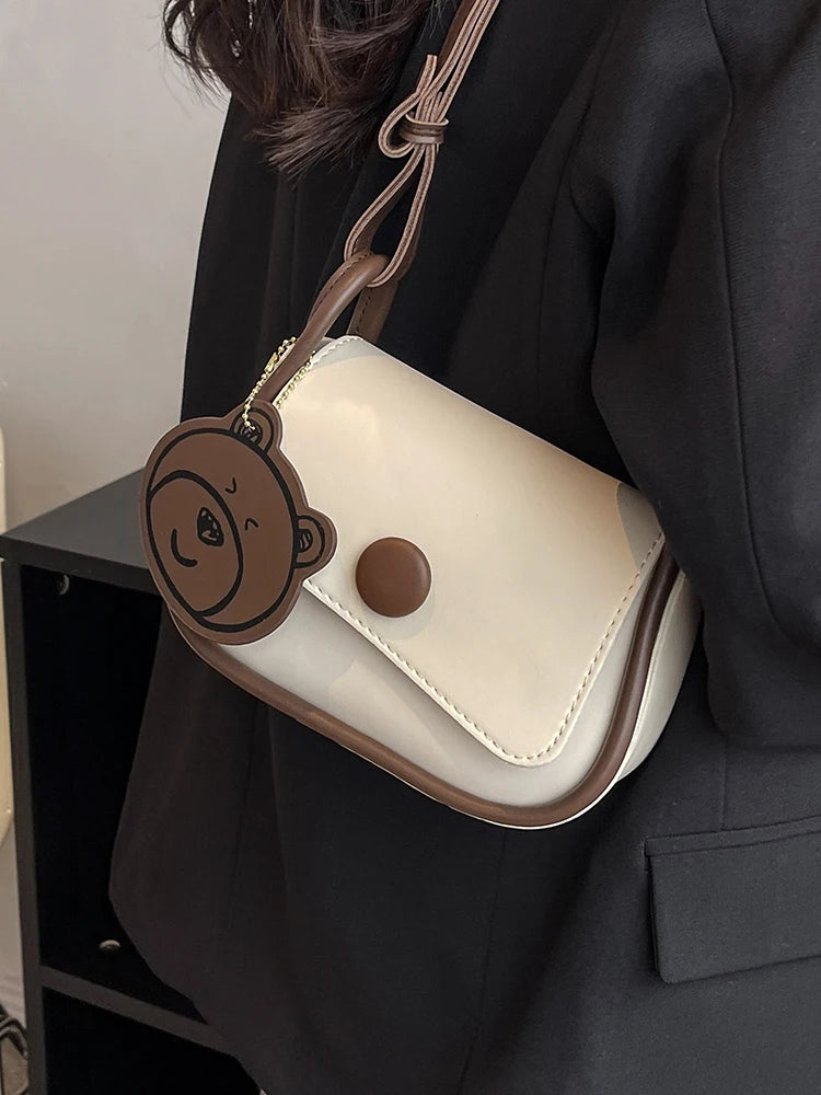 Vintage Crossbody Bag Women Shoulder Mini Messenger Pendant