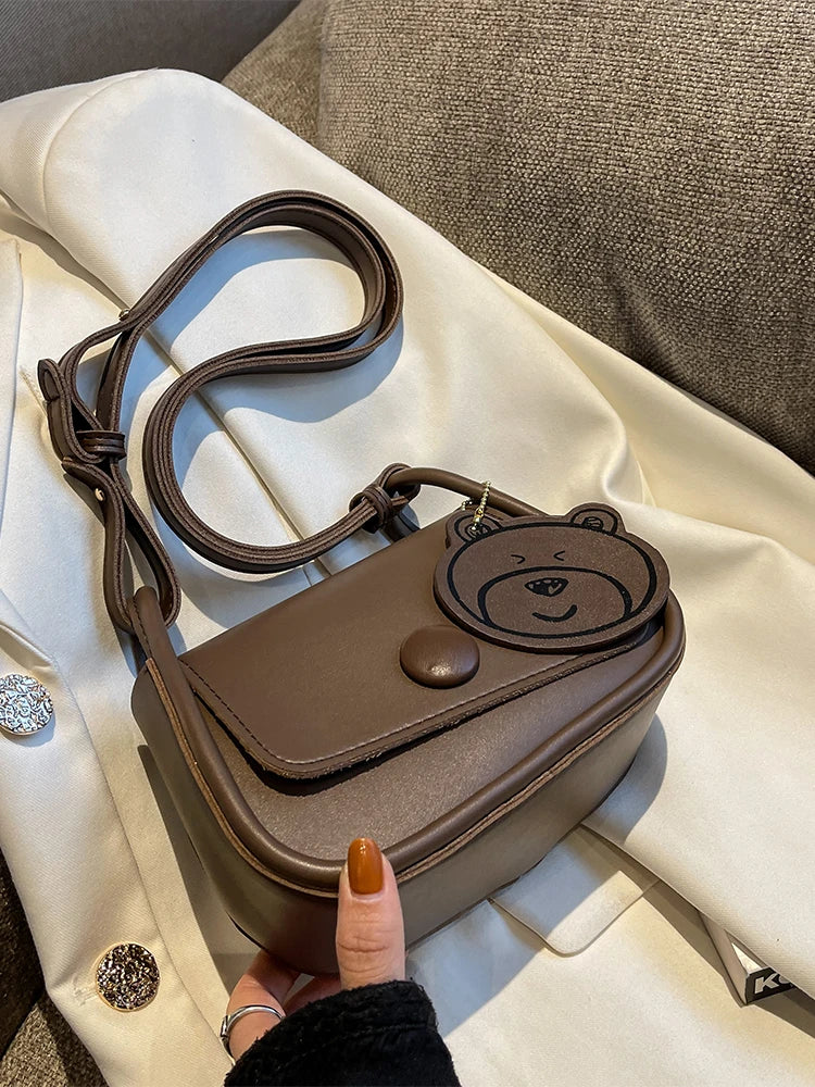 Vintage Crossbody Bag Women Shoulder Mini Messenger Pendant