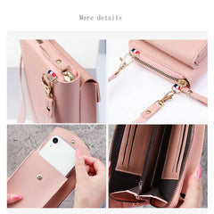 Women's Crossbody Phone Wallet Purse Bag Handbag Wristlet Clutch