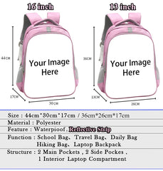 Crown Hijab Face Eyes Backpack for Muslim Gril