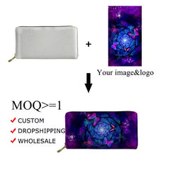 Hawaii Floral Polynesian Tribal Hawaii Flower Print Women's Wallet