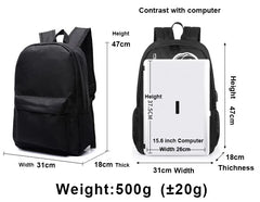 Cuphead Mugman Students Schoolbag Backpack for Girls Boys Mochila Teens Travel