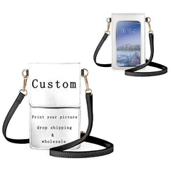 Women's Print Crossbody Phone Bag - Small Cellphone Shoulder Bag