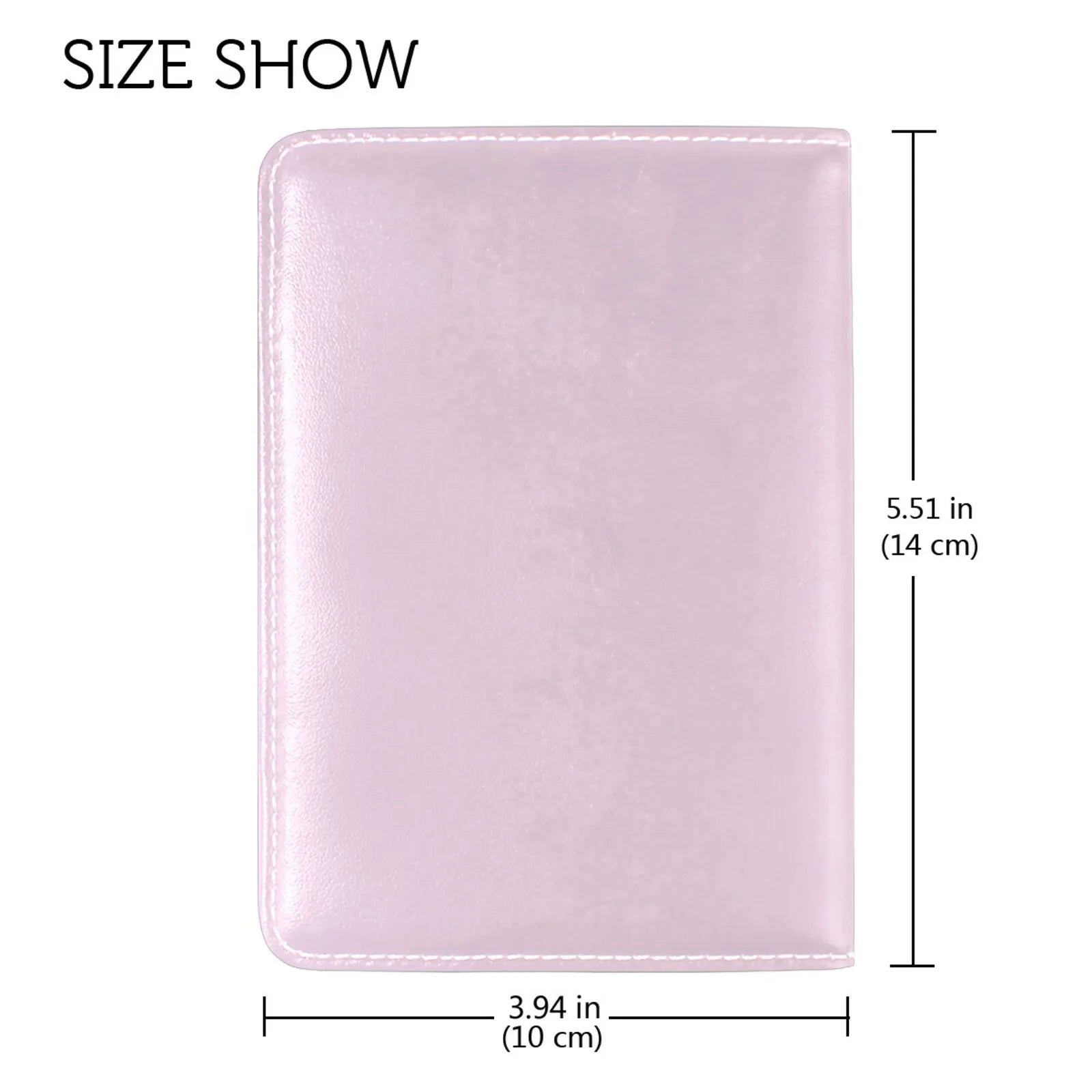 Passport Cover Wallet Bag Men Women Leather Id Address Holder Portable