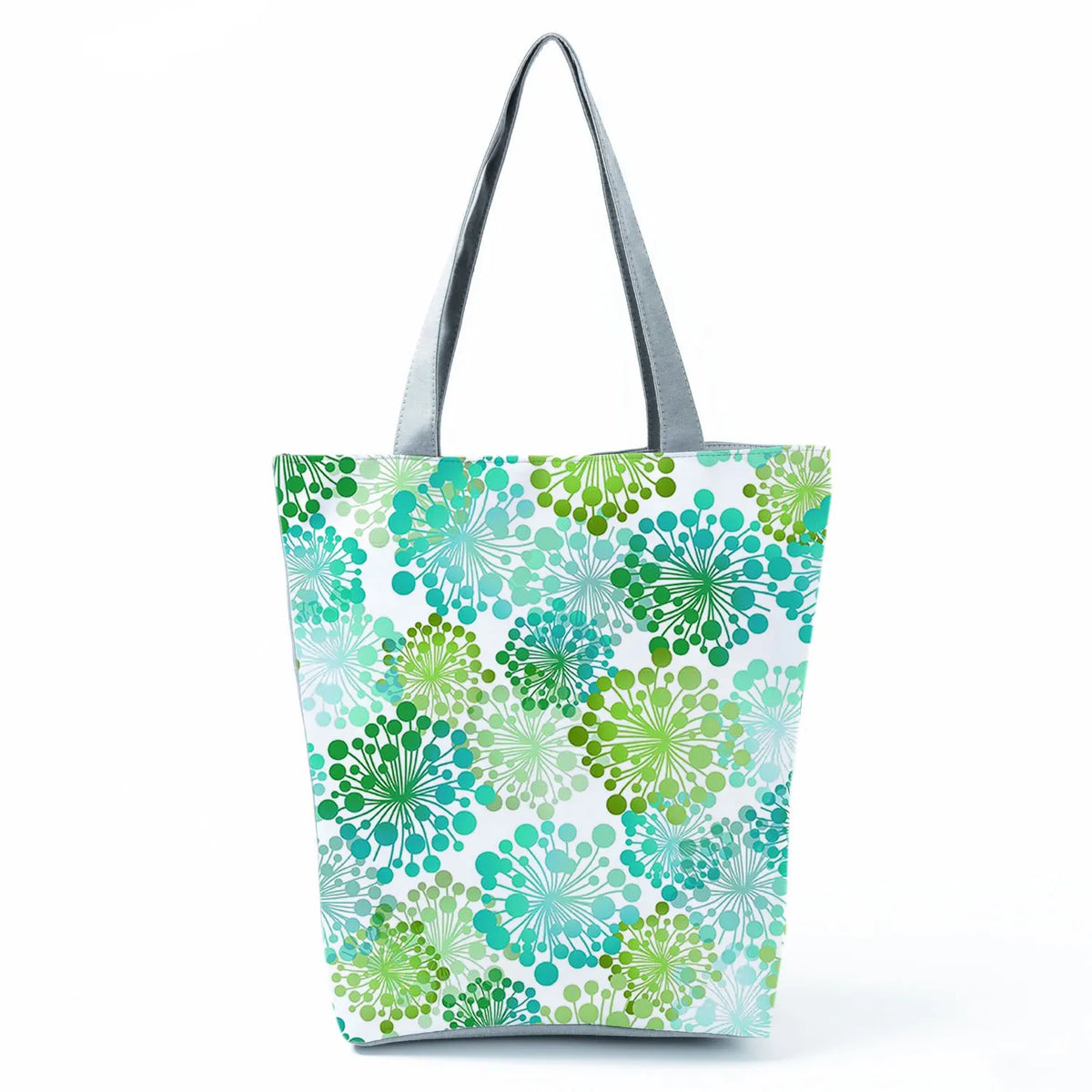 Colorful Flower Print Tote Bag for Women