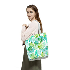 Colorful Flower Print Tote Bag for Women