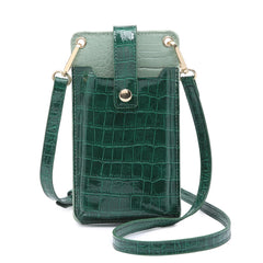 Leather Phone Bag Crossbody Shoulder Bag Women Wallet Phone Purse