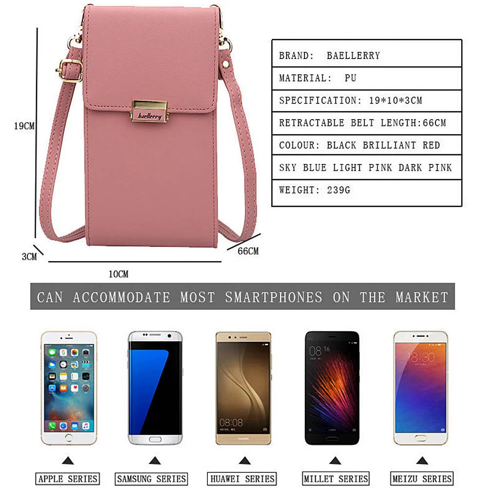Engraved Small Shoulder Bag for Women