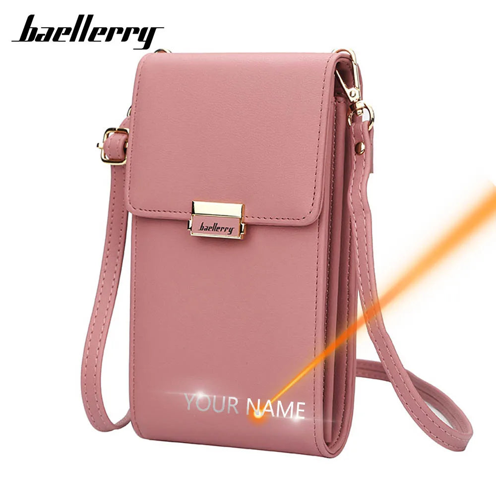 Engraved Small Shoulder Bag for Women