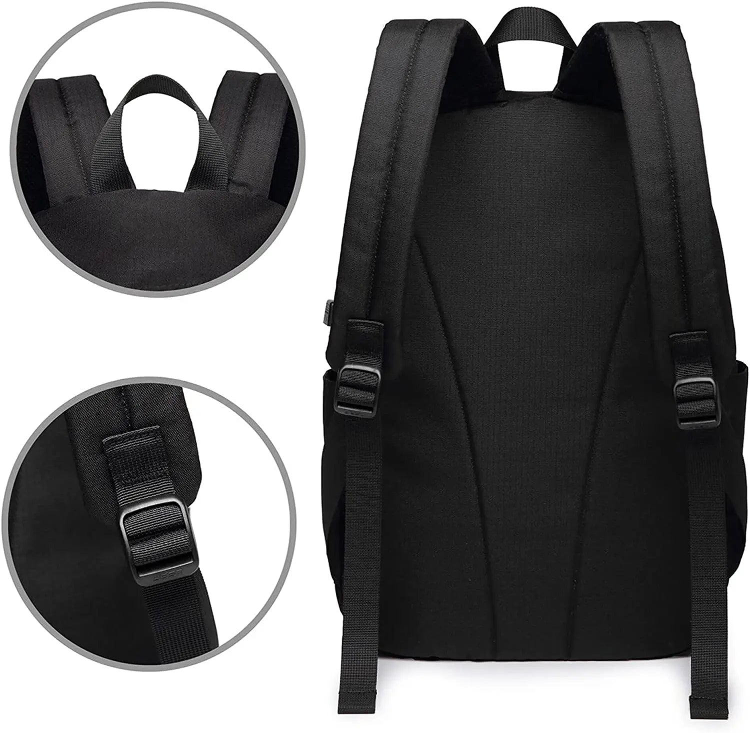 Axolotls Fish Travel Laptop Backpack with USB Charging