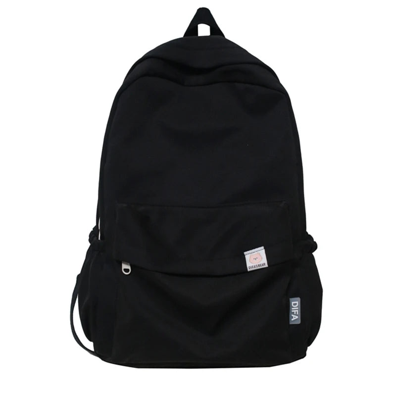 Canvas School Bag for Teenagers Youth Rucksack Student Casual Daypack
