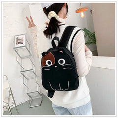 Japanese Girls Cat Student Schoolbag Versatile Backpack