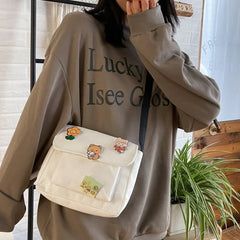 Canvas Small Bag Harajuku Diagonal Bag Student Shoulder