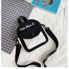 Harajuku Diagonal Bag for Girls, Wild Student Shoulder Bag, Messenger Bag