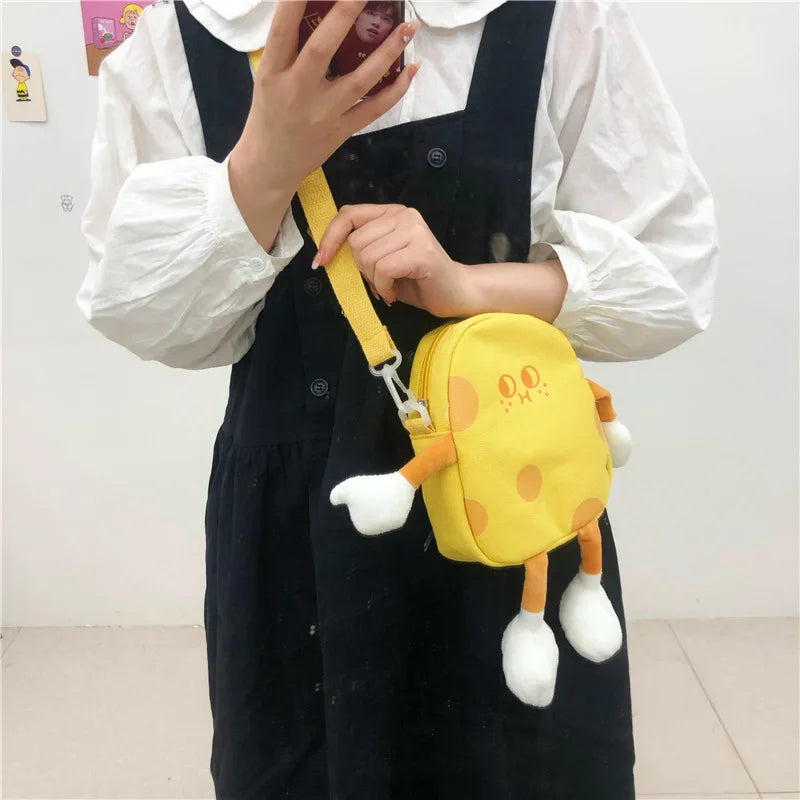 Japanese Cartoon Crossbody Bag for Girls