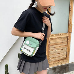 Canvas Small Crossbody Bags for Women Youth Shoulder Bag