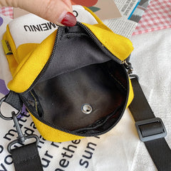 Canvas Small Crossbody Bags for Women Youth Shoulder Bag