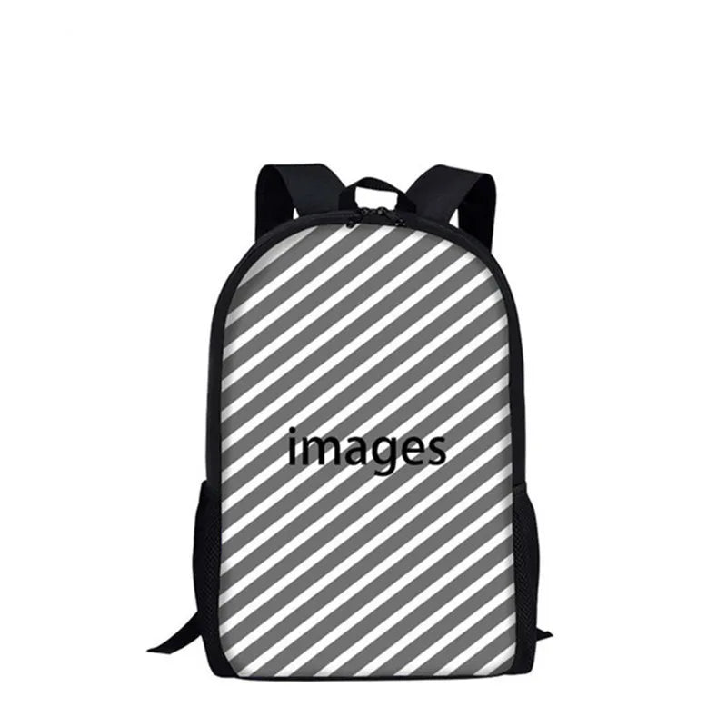 Cute Owl Prints Kids School Bags for Boys and Girls