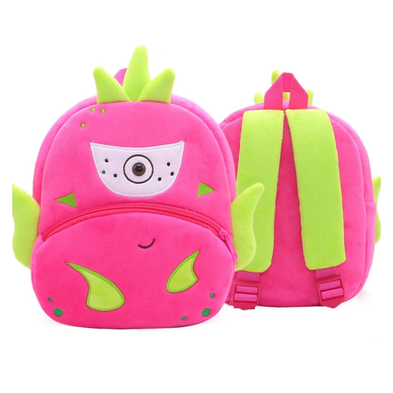 Cartoon Backpack School Bag for Toddler Children Boys Girls 2-4 Years Old