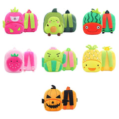 Cartoon Backpack School Bag for Toddler Children Boys Girls 2-4 Years Old