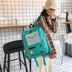Funny Robot School Bag Game Console Back Packs Large Capacity Travel Bags